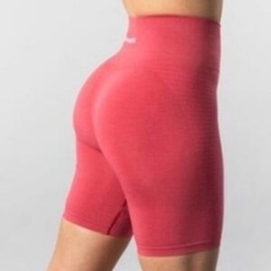 EUC Alphalete Size Small Cherry Crush Amplify Shorts!